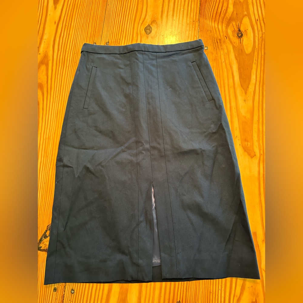 J.CREW NWT NAVY ALINE SKIRT SIZE 2T